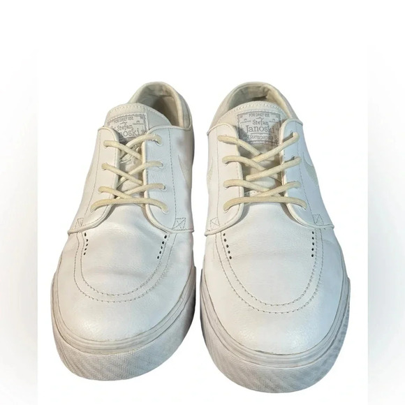 Nike SB  Janoski RM White Canvas Skate Shoes Size 13 - Picture 7 of 11